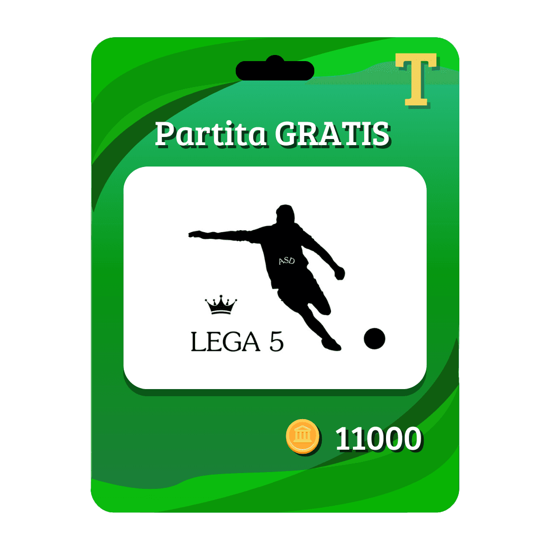 Premio per 11000 punti Lega 5 Club
